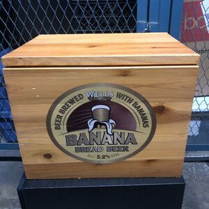 Wells Banana Bread Beer Wooden Cooler
